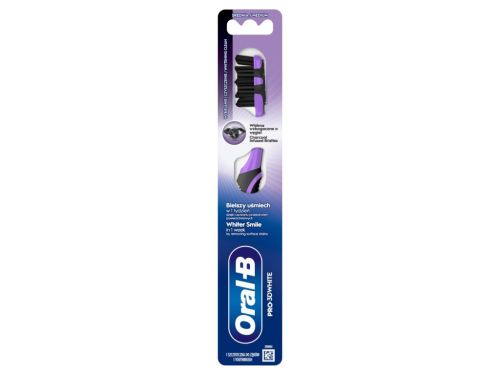 Oral-B zubn� kart��ek Pro-3D White Medium Charcoal Oral-B zubn� kart��ek Pro-3D White Medium Charcoal