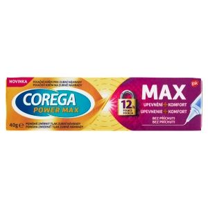 Corega Power Max fixa�n� kr�m max upevn�n� + komfort 40 g Corega Power Max fixa�n� kr�m max upevn�n� + komfort 40 g