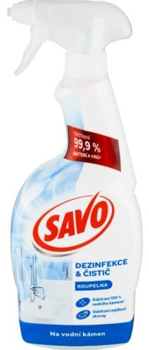 Savo na vodn� k�men bez chloru 700 ml Savo na vodn� k�men bez chloru 700 ml