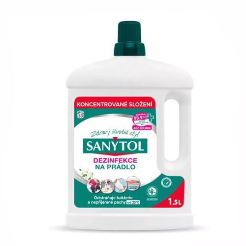 Sanytol dezinfekce na pr�dlo 1500 ml Sanytol dezinfekce na pr�dlo 1500 ml