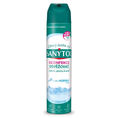 Sanytol dezinfek�n� osv�ova� vzduchu na povrchy a textil Horsk� v�n� 300 ml Sanytol dezinfek�n� osv�ova� vzduchu na povrchy a textil Horsk� v�n� 300 ml