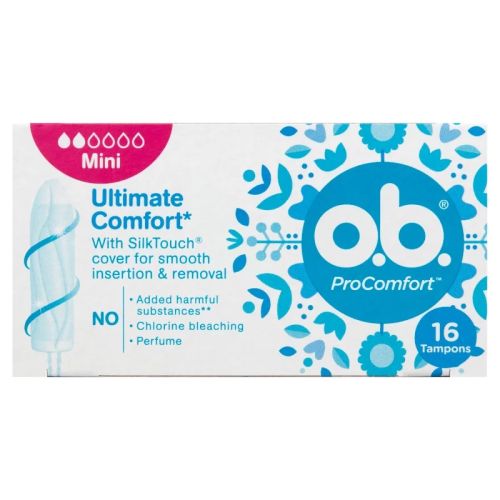 O.B. ProComfort Mini tampony 16 ks O.B. ProComfort Mini tampony 16 ks