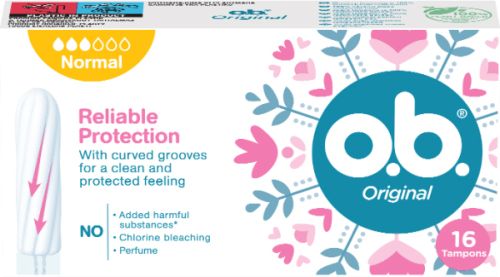 O.B. Original Normal tampony 16 ks O.B. Original Normal tampony 16 ks