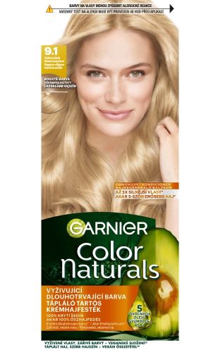 Garnier Color Naturals 9.1 velmi sv�tl� blond popelav� Garnier Color Naturals 9.1 velmi sv�tl� blond popelav�