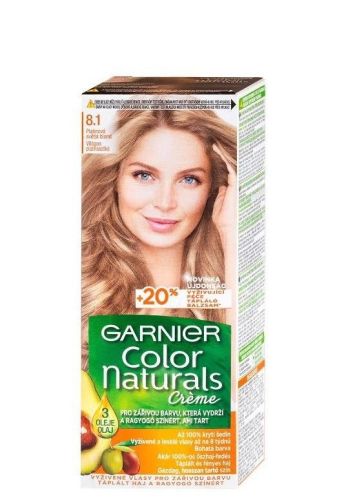 Garnier Color Naturals 8.1 platinov� sv�tl� blond Garnier Color Naturals 8.1 platinov� sv�tl� blond