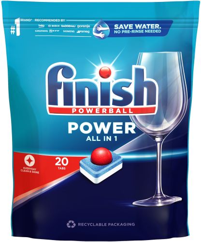 Finish Power All in 1 tablety do my�ky 20 ks Finish Power All in 1 tablety do my�ky 20 ks