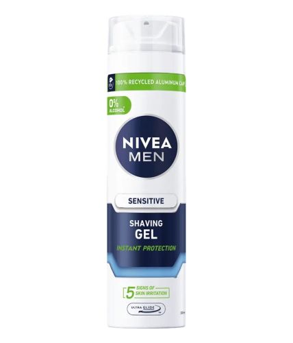 Nivea Men gel na holen� Sensitive 200 ml Nivea Men gel na holen� Sensitive 200 ml