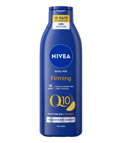 Nivea v��ivn� zpev�uj�c� t�lov� ml�ko Q10 400 ml Nivea v��ivn� zpev�uj�c� t�lov� ml�ko Q10 400 ml