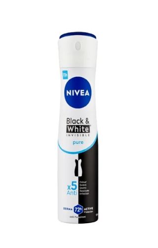 Nivea antiperspirant Black & White Invisible Pure 150 ml Nivea antiperspirant Black & White Invisible Pure 150 ml