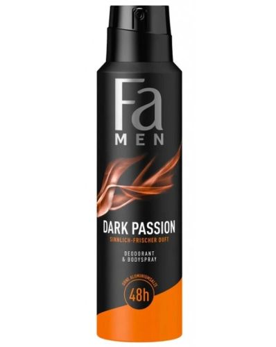 Fa deospray Men Dark Passion 150 ml Fa deospray Men Dark Passion 150 ml