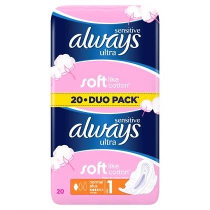 Always Ultra Sensitive Normal Duo 20ks Always Ultra Sensitive Normal Duo 20ks