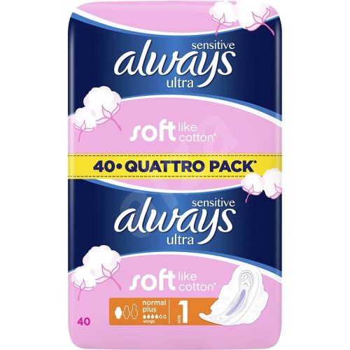 Always Ultra Sensitive Normal vlo�ky 40 ks Always Ultra Sensitive Normal vlo�ky 40 ks