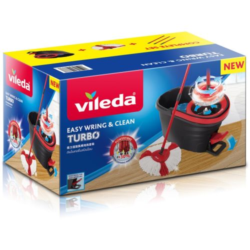 Vileda 151153 Easy Wring & Clean Turbo mop + kbel�k Vileda 151153 Easy Wring & Clean Turbo mop + kbel�k