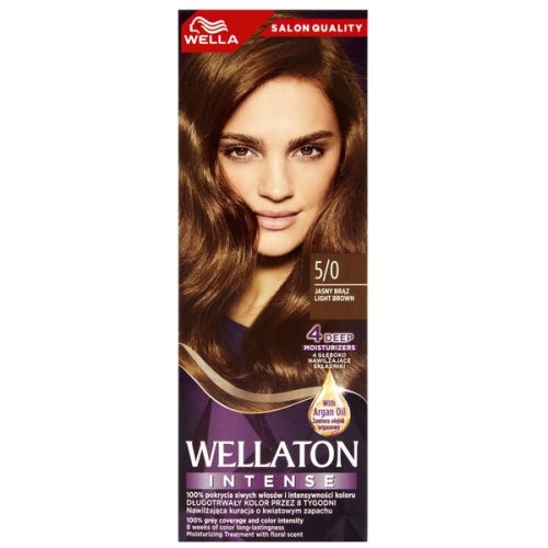 Wella Wellaton Intense barva na vlasy 5/0 Sv�tle hn�d� Wella Wellaton Intense barva na vlasy 5/0 Sv�tle hn�d�