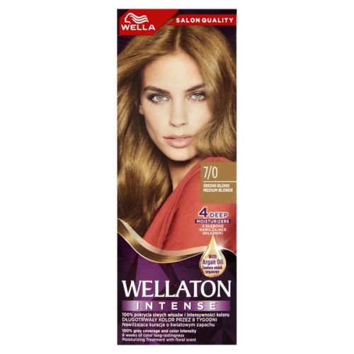Wella Wellaton Intense barva na vlasy 7/0 St�edn� blond Wella Wellaton Intense barva na vlasy 7/0 St�edn� blond