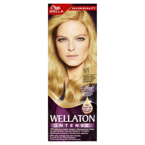 Wella Wellaton Intense barva na vlasy 9/1 Speci�ln� sv�tl� popelav� blond Wella Wellaton Intense barva na vlasy 9/1 Speci�ln� sv�tl� popelav� blond