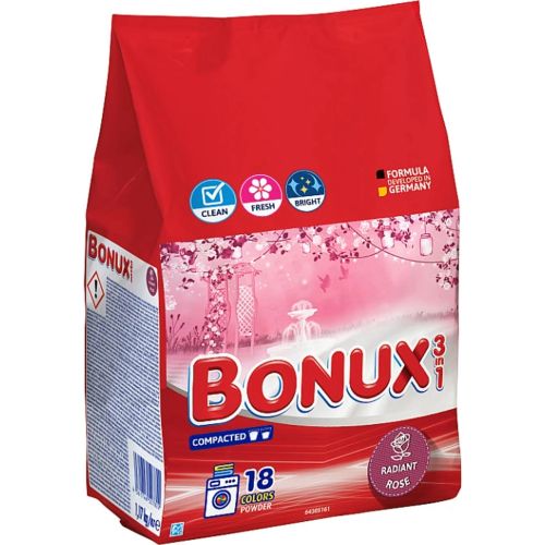 Bonux prac� pr�ek Rose color 18PD 1,17 kg Bonux prac� pr�ek Rose color 18PD 1,17 kg