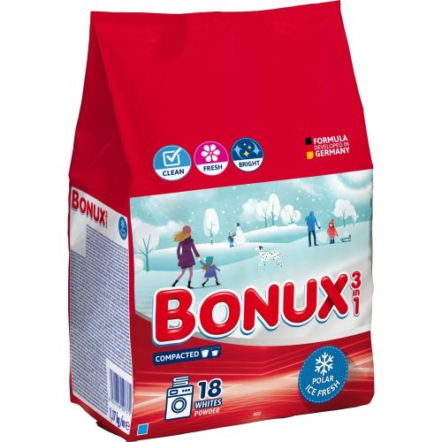 Bonux prac� pr�ek White Ice Fresh 18PD 1,17 kg Bonux prac� pr�ek White Ice Fresh 18PD 1,17 kg
