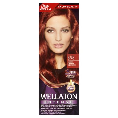 Wella Wellaton Intense barva na vlasy 6/45 Z��iv� �erven� Wella Wellaton Intense barva na vlasy 6/45 Z��iv� �erven�