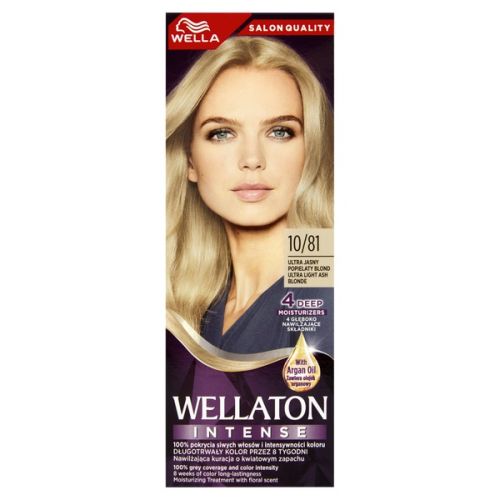 Wella Wellaton Intense barva na vlasy 10/81 Ultra sv�tl� popelav� Wella Wellaton Intense barva na vlasy 10/81 Ultra sv�tl� popelav�
