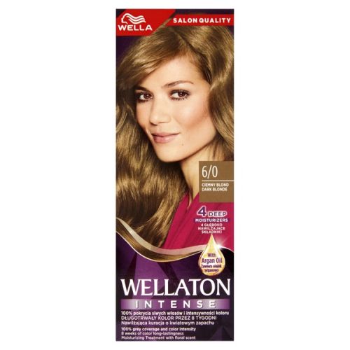 Wella Wellaton Intense barva na vlasy 6/0 Tmav� blond Wella Wellaton Intense barva na vlasy 6/0 Tmav� blond