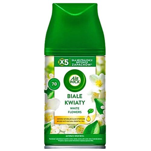 Airwick Freshmatic n�pl� do osv�ova�e vzduchu B�l� kv�ty 250 ml Airwick Freshmatic n�pl� do osv�ova�e vzduchu B�l� kv�ty 250 ml