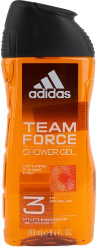 Adidas sprchov� gel 3v1 Team Force 250 ml Adidas sprchov� gel 3v1 Team Force 250 ml