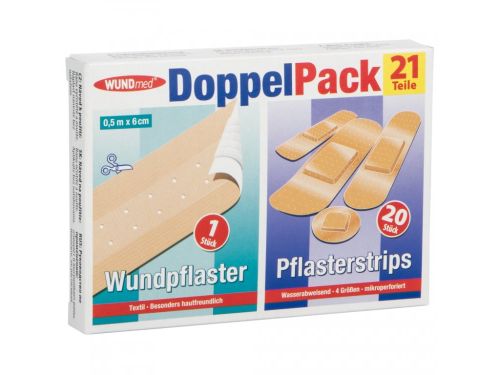 Wundmed n�plasti Duopack 20ks+1ks 0,5mx6cm Wundmed n�plasti Duopack 20ks+1ks 0,5mx6cm