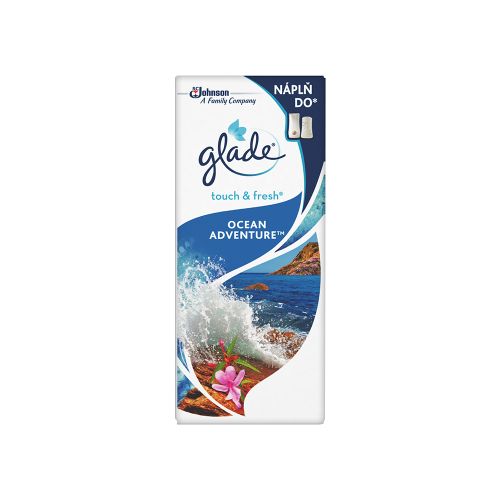 Glade by Brise One Touch Oce�n Adventure n�pl� pro osv�ova�e vzduchu 10 ml Glade by Brise One Touch Oce�n Adventure n�pl� pro osv�ova�e vzduchu 10 ml