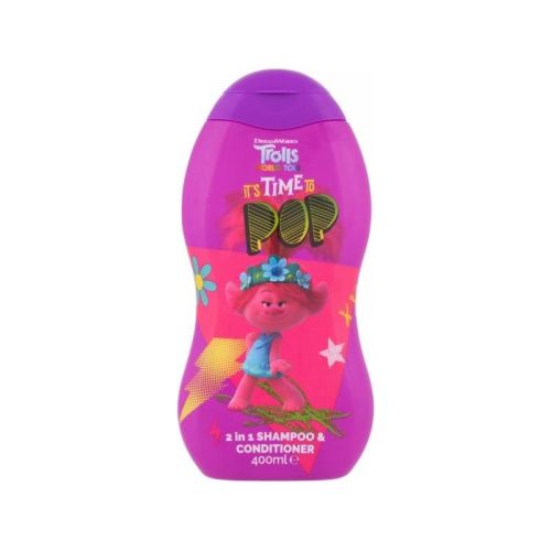 Trollov� World Tour 2v1 �ampon a kondicion�r pro d�ti 400 ml Trollov� World Tour 2v1 �ampon a kondicion�r pro d�ti 400 ml