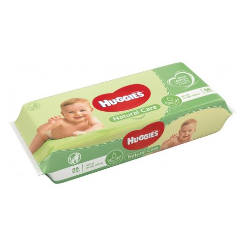 Huggies Aloe Vera vlh�en� ubrousky 56 ks Huggies Aloe Vera vlh�en� ubrousky 56 ks