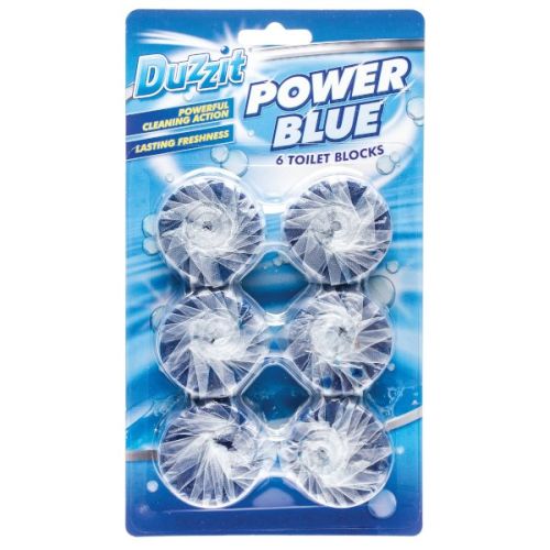 Duzzit blok do WC Blue 6 ks Duzzit blok do WC Blue 6 ks