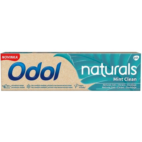 Odol zubn� pasta Naturals Mint Clean 75 ml Odol zubn� pasta Naturals Mint Clean 75 ml