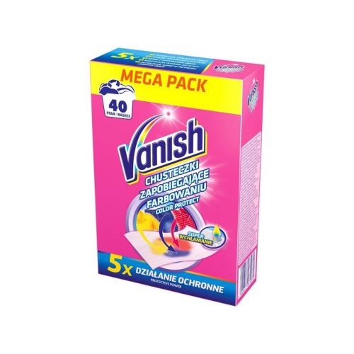 Vanish Color Protect prac� ubrousky 20 ks Vanish Color Protect prac� ubrousky 20 ks