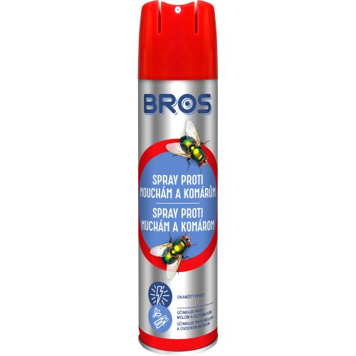 Bros spray proti mouch�m a kom�r�m 400 ml Bros spray proti mouch�m a kom�r�m 400 ml