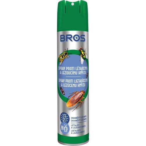 Bros spray proti l�taj�c�mu a lezouc�mu hmyzu 400 ml Bros spray proti l�taj�c�mu a lezouc�mu hmyzu 400 ml