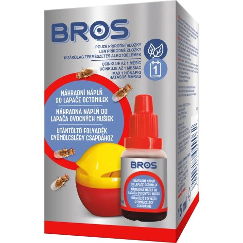 Bros lapa� octomilek n�hradn� tekut� n�pl� 15 ml Bros lapa� octomilek n�hradn� tekut� n�pl� 15 ml