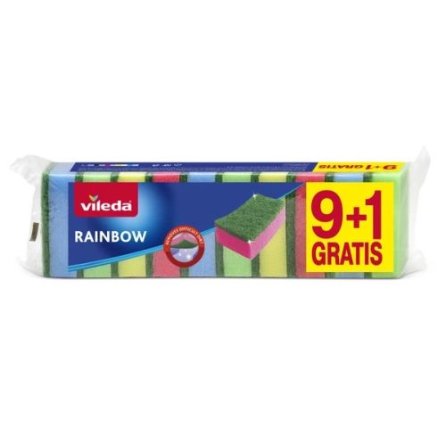Vileda Rainbow houbi�ka na n�dob� 9+1ks Vileda Rainbow houbi�ka na n�dob� 9+1ks