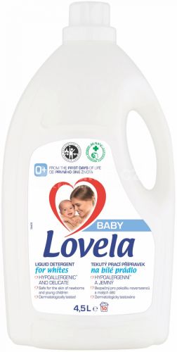 Lovela Baby tekut� prac� prost�edek na b�l� pr�dlo 50PD 4,5 l