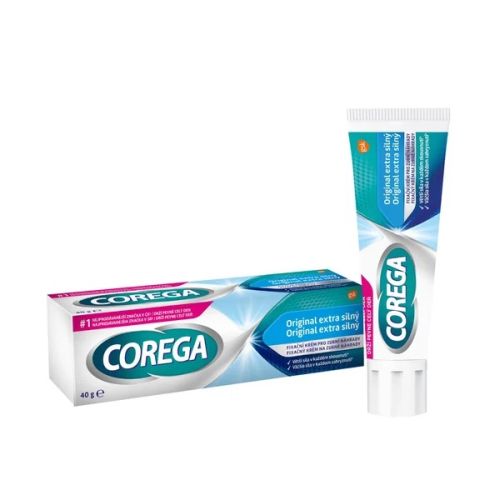 Corega Original fixa�n� kr�m Extra siln� 40 g Corega Original fixa�n� kr�m Extra siln� 40 g