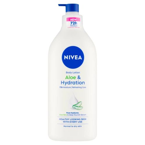 Nivea t�lov� ml�ko XL s pumpou Aloe 625 ml Nivea t�lov� ml�ko XL s pumpou Aloe 625 ml