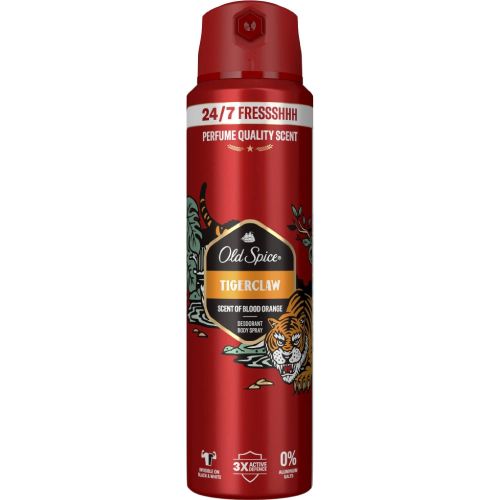 Old Spice deo sprej TigerClaw 150 ml Old Spice deo sprej TigerClaw 150 ml
