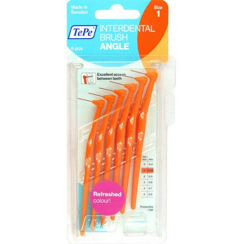 TePe Angle mezizubn� kart��ky 0,45 mm 6 ks TePe Angle mezizubn� kart��ky 0,45 mm 6 ks