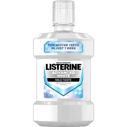 Listerine �stn� voda Advanced White 1 l Listerine �stn� voda Advanced White 1 l