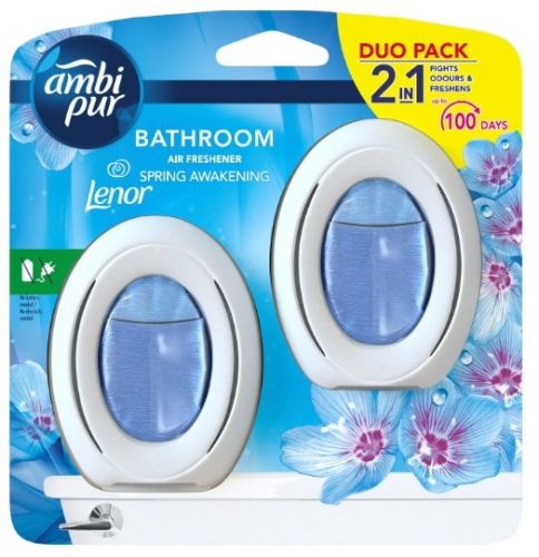 Ambi Pur Bathroom Lenor osv�ova� vzduchu 2x7,5 ml Ambi Pur Bathroom Lenor osv�ova� vzduchu 2x7,5 ml