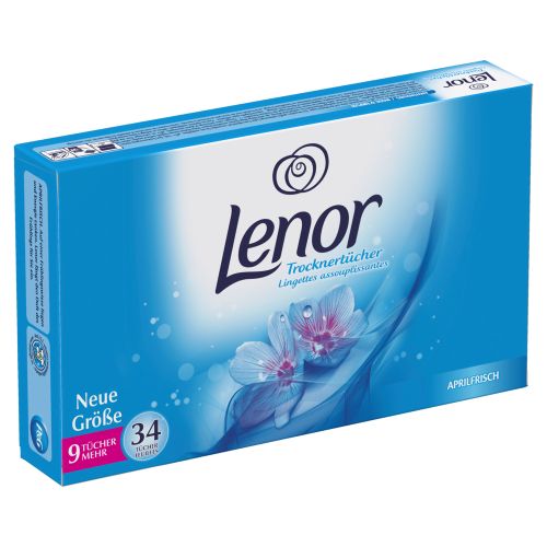 Lenor ubrousky do su�i�ky modr� 34 ks Lenor ubrousky do su�i�ky modr� 34 ks