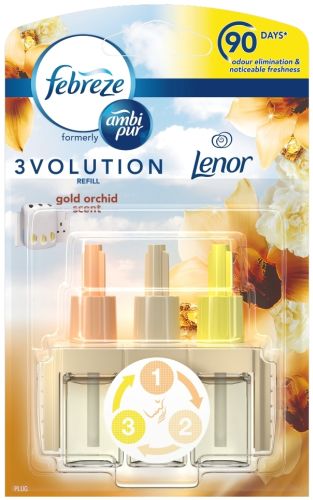 Ambi Pur 3Volution n�pl� do elektrick�ho osv�ova�e vzduchu Gold Orchid 20 ml Ambi Pur 3Volution n�pl� do elektrick�ho osv�ova�e vzduchu Gold Orchid 20 ml