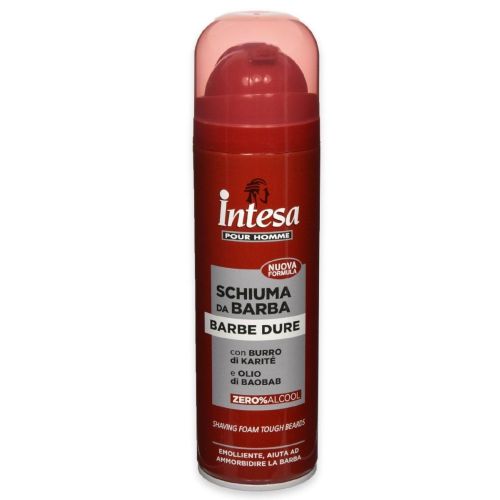 Intesa- Pour Homme p�na na holen� pro tvrd� vousy Barbe Dure 300 ml Intesa- Pour Homme p�na na holen� pro tvrd� vousy Barbe Dure 300 ml