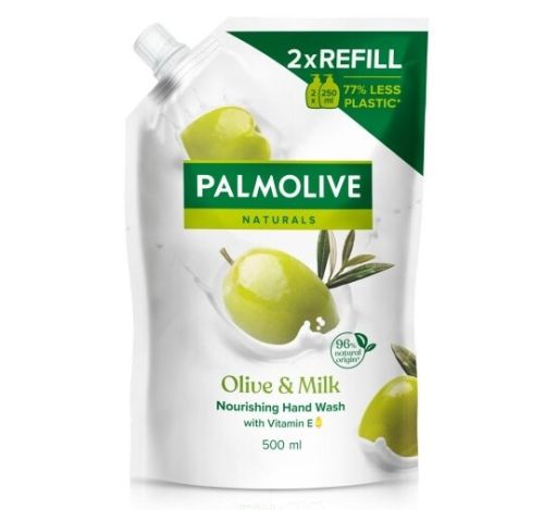 Palmolive tekut� m�dlo Olive &amp; Milk n�hradn� n�pl� 500 ml