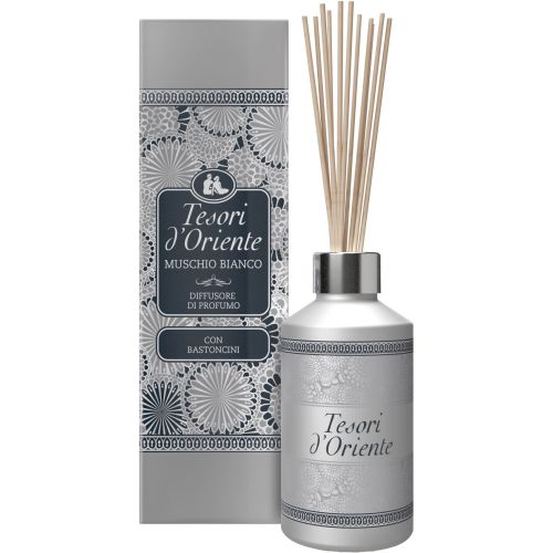 Tesori d'Oriente difuz�r s ty�inkami Muschio Bianco 200 ml Tesori d'Oriente difuz�r s ty�inkami Muschio Bianco 200 ml